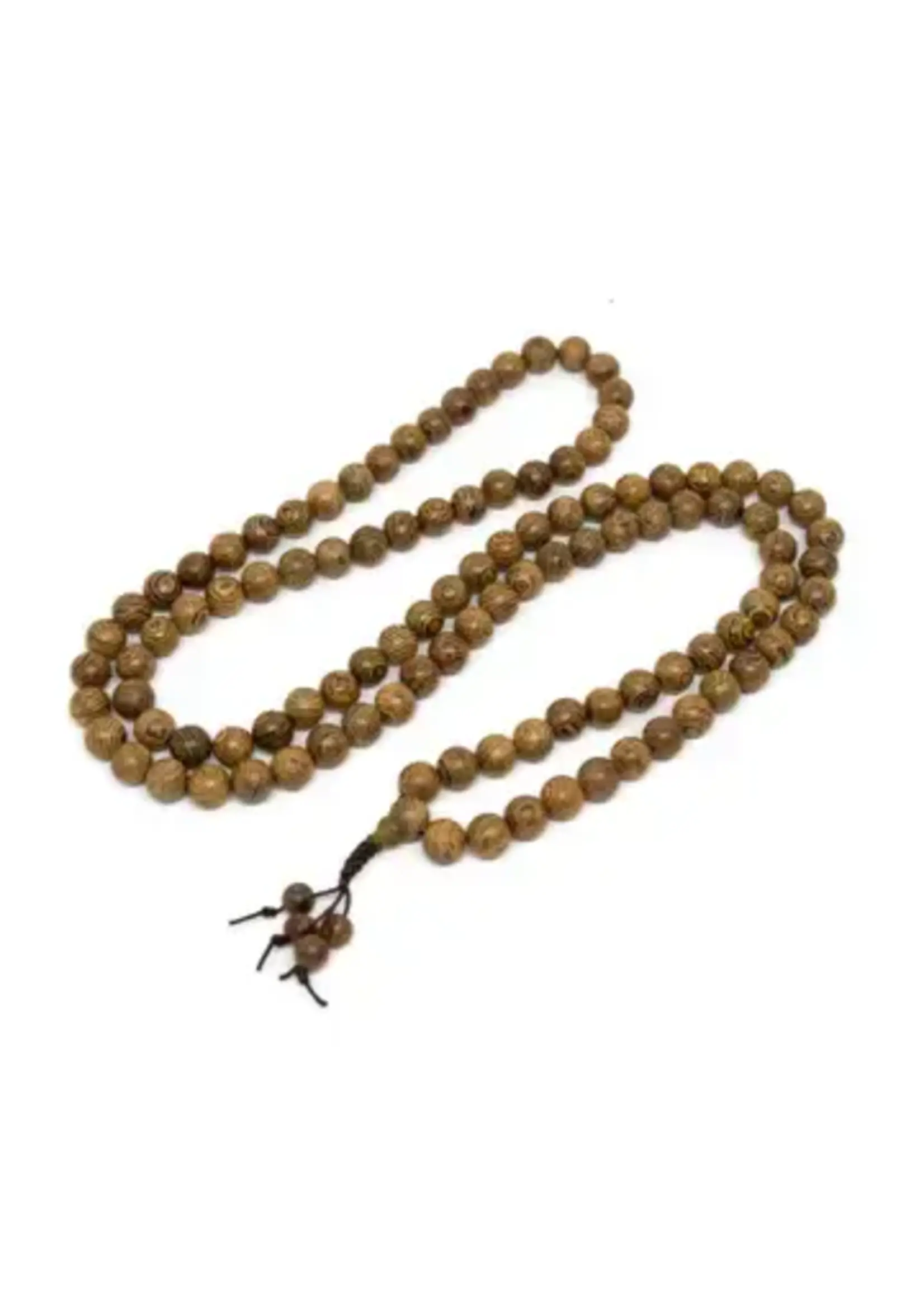 Phoenix Tail Wood Stretchy 108 Mala 8mm