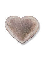 Agate Druzy Heart