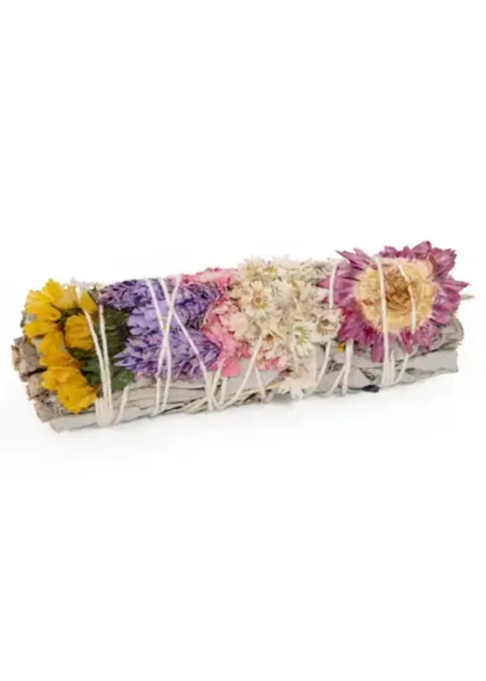 Smudge Stick Happy Flora Sage 4"