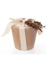 Candle Palo Santo Scented Travertine