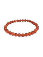 Bracelet Carnelian 4mm