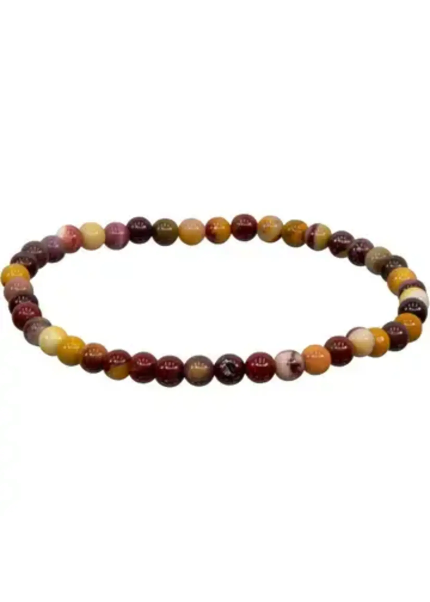Bracelet Mookaite Stone of Restoration 4mm