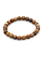 Bracelet Picture Jasper Stone of New Beginnings 4mm