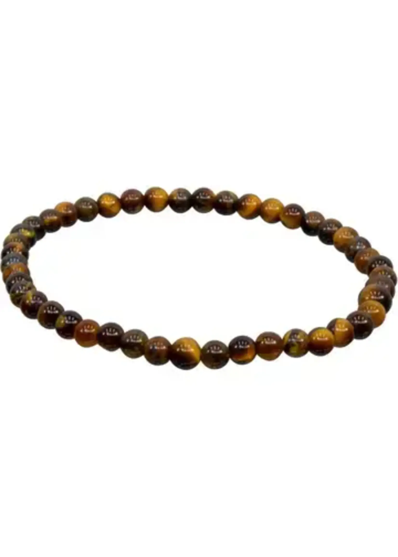 Bracelet Red Tiger Eye 4mm
