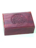Celtic Knot Wooden Box 6"x4"