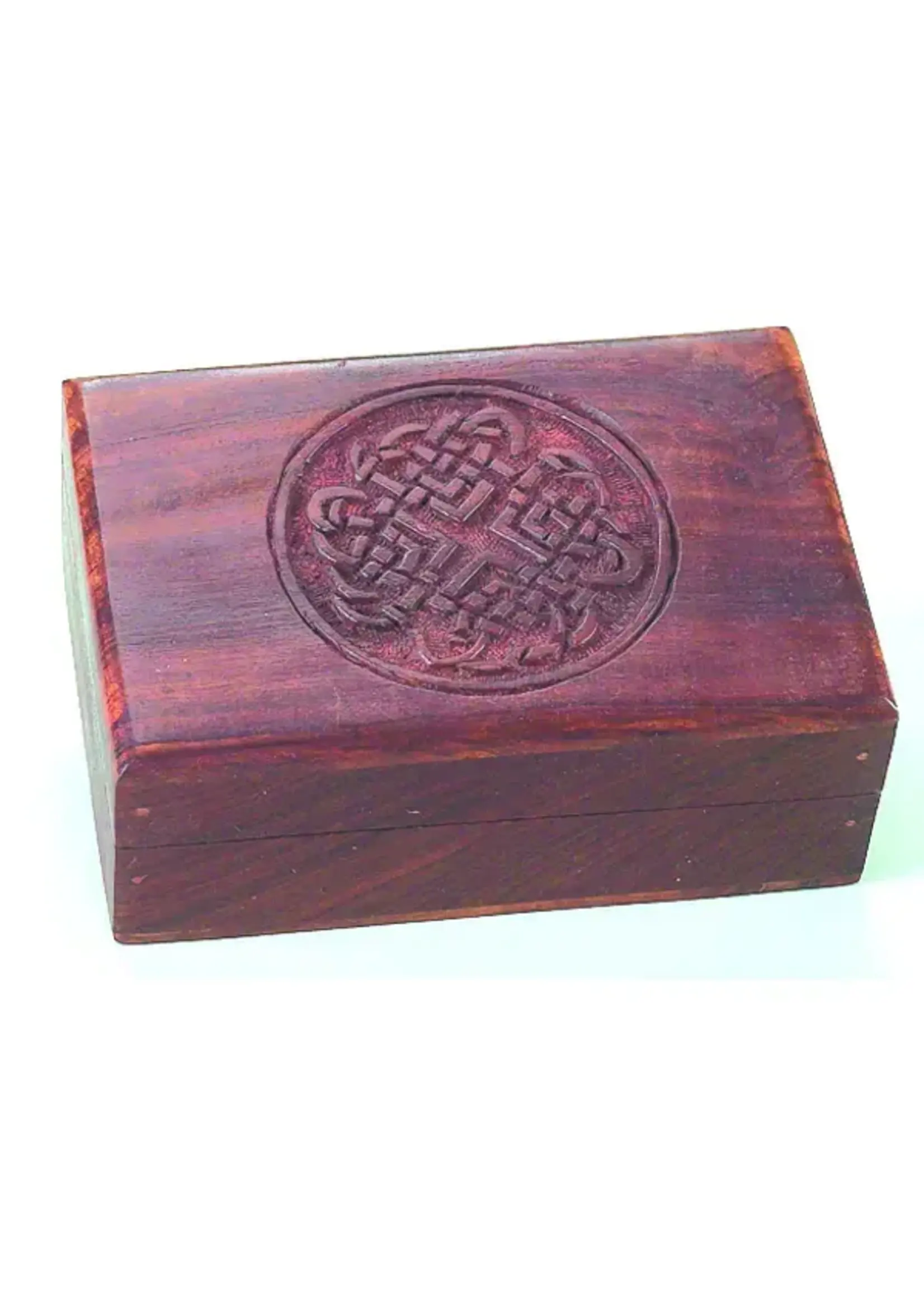 Celtic Knot Wooden Box 6"x4"