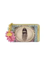 Papaya Coin Purse Love Feather 5 x 3 x 0.1 in