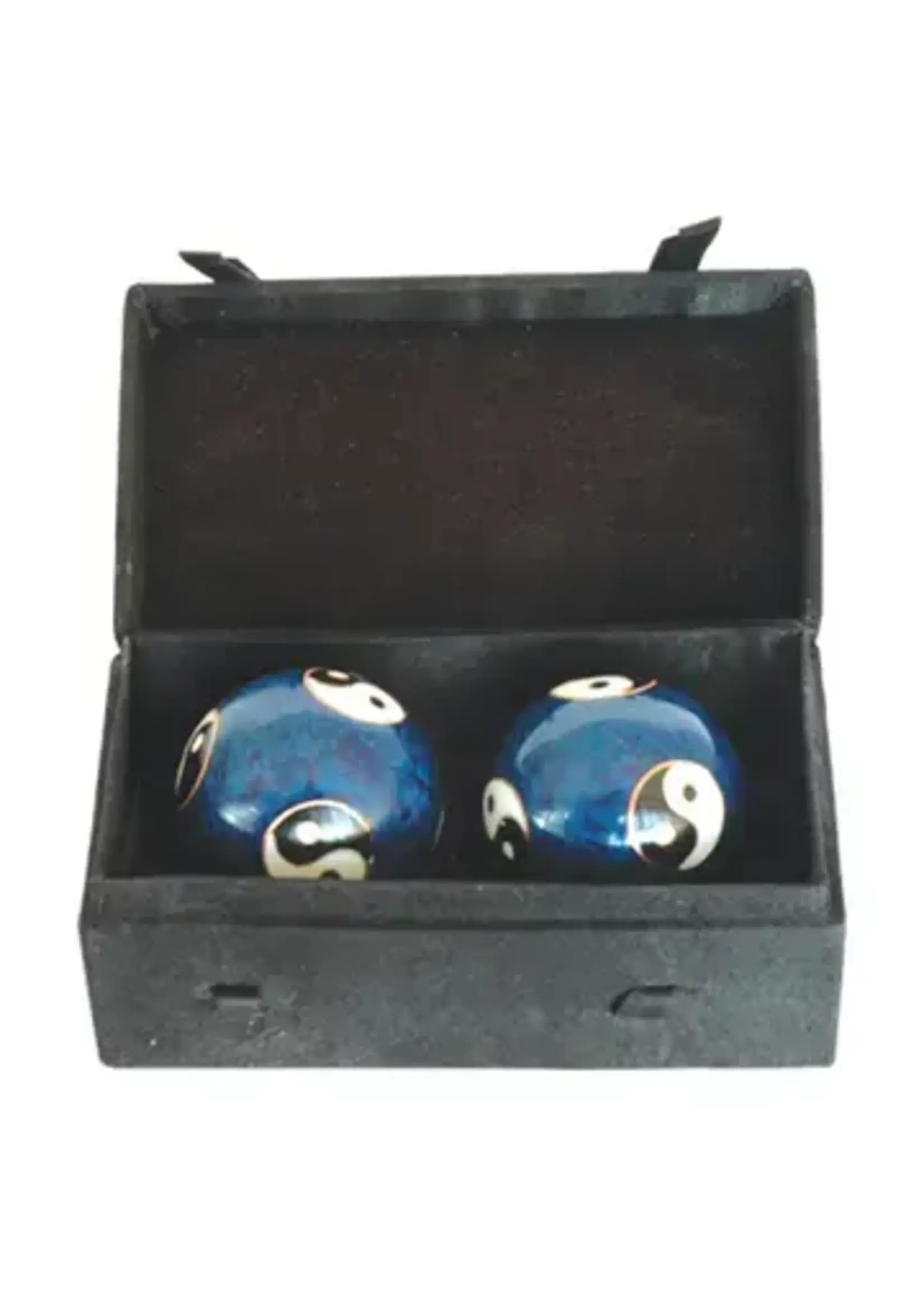 Health Balls  Cloisonne Bagua Yin Yang