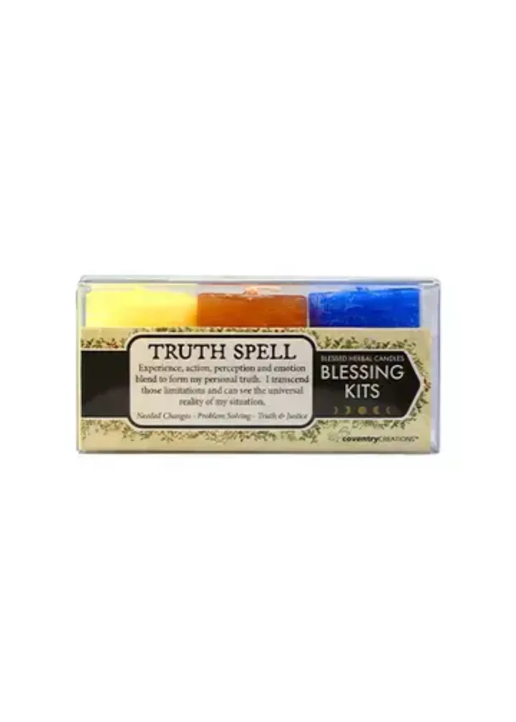 Candle Blessing Kit Truth Spell