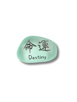 Miracle Stones - engraved with Kanji Words 1.5-2" Destiny