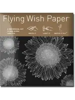 Flying Wish Paper Sunflowers