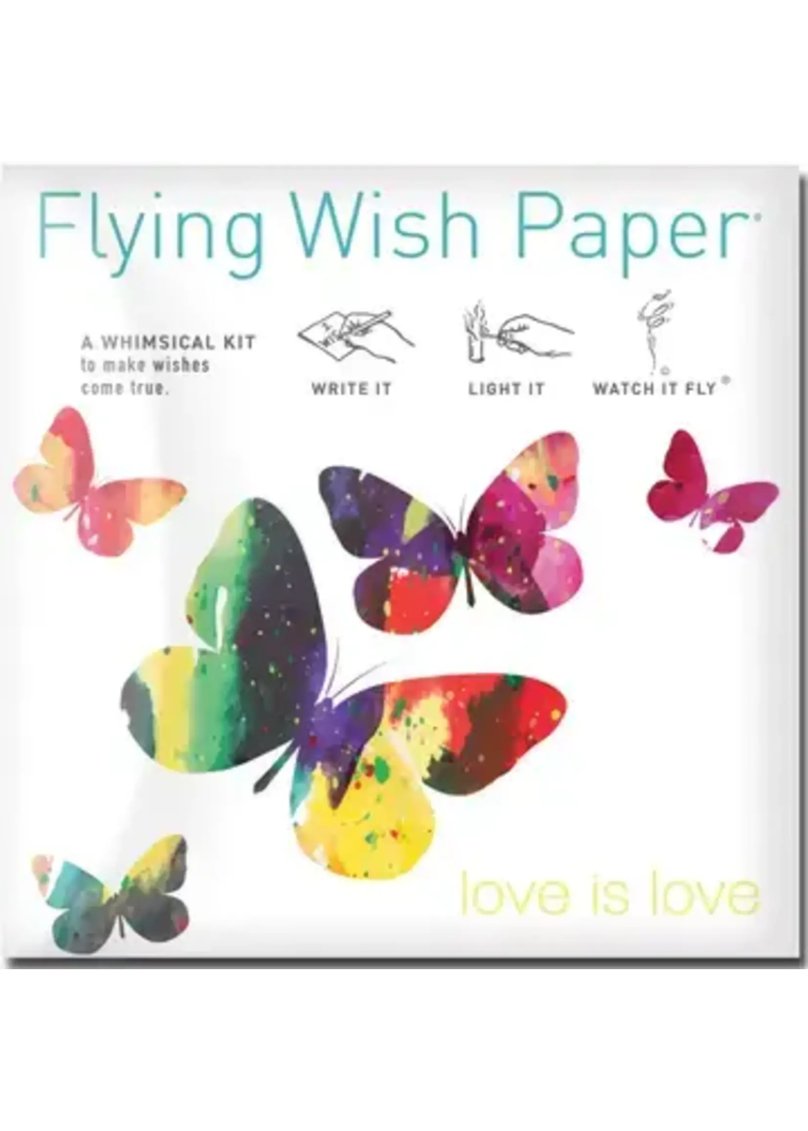 Flying Wish Paper Love Is Love