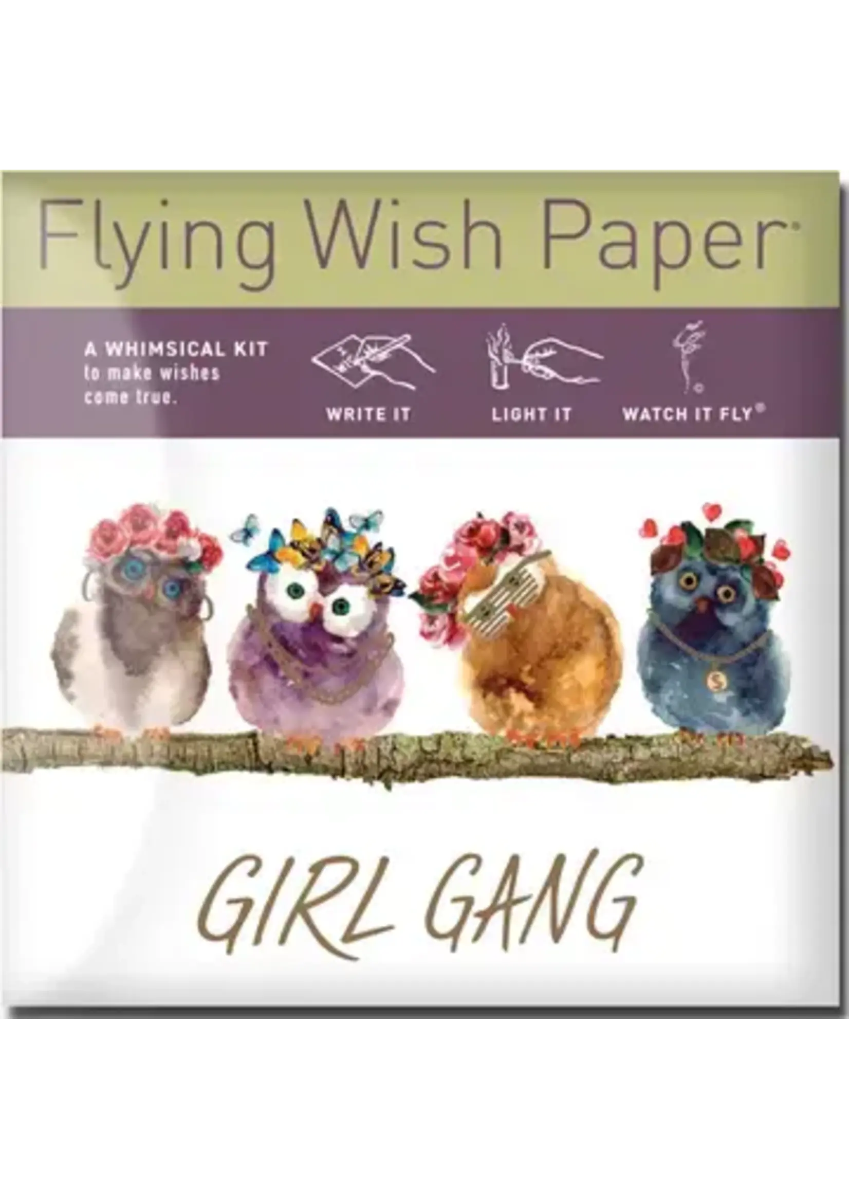 Flying Wish Paper Girl Gang