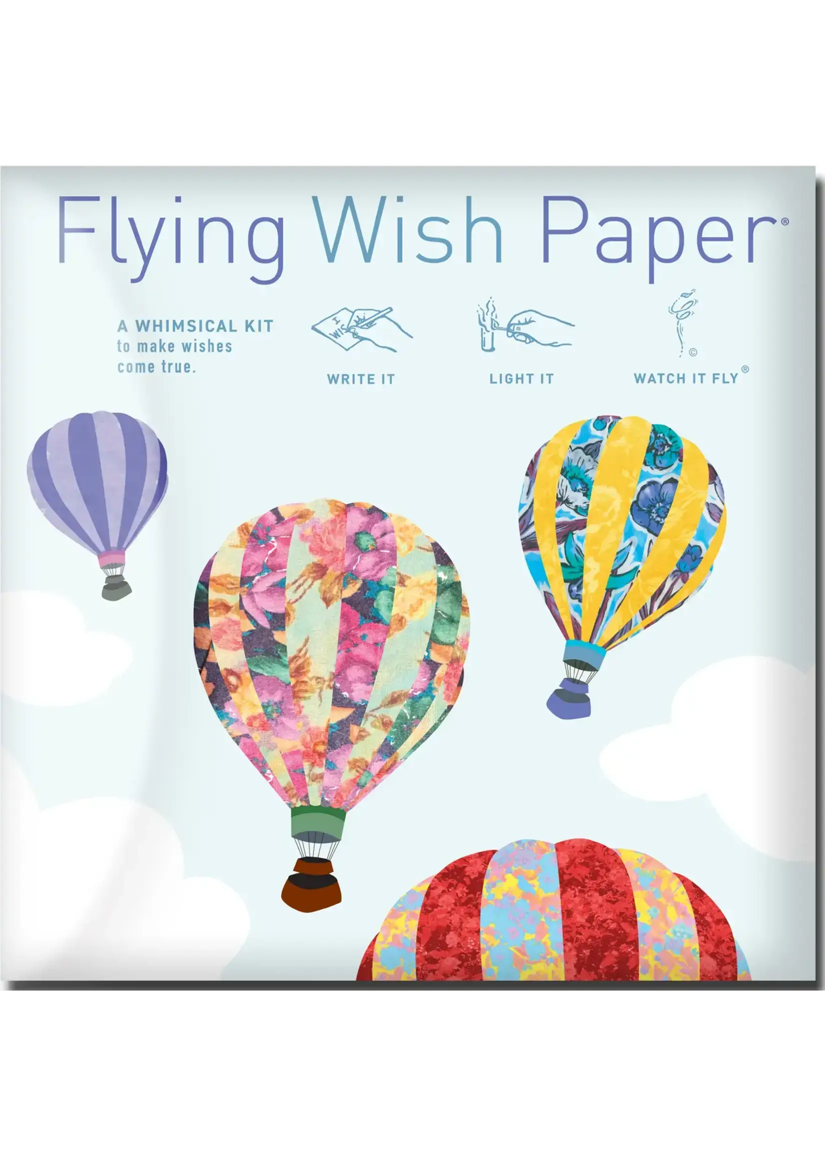 Flying Wish Paper Large Hot Air Balloons
