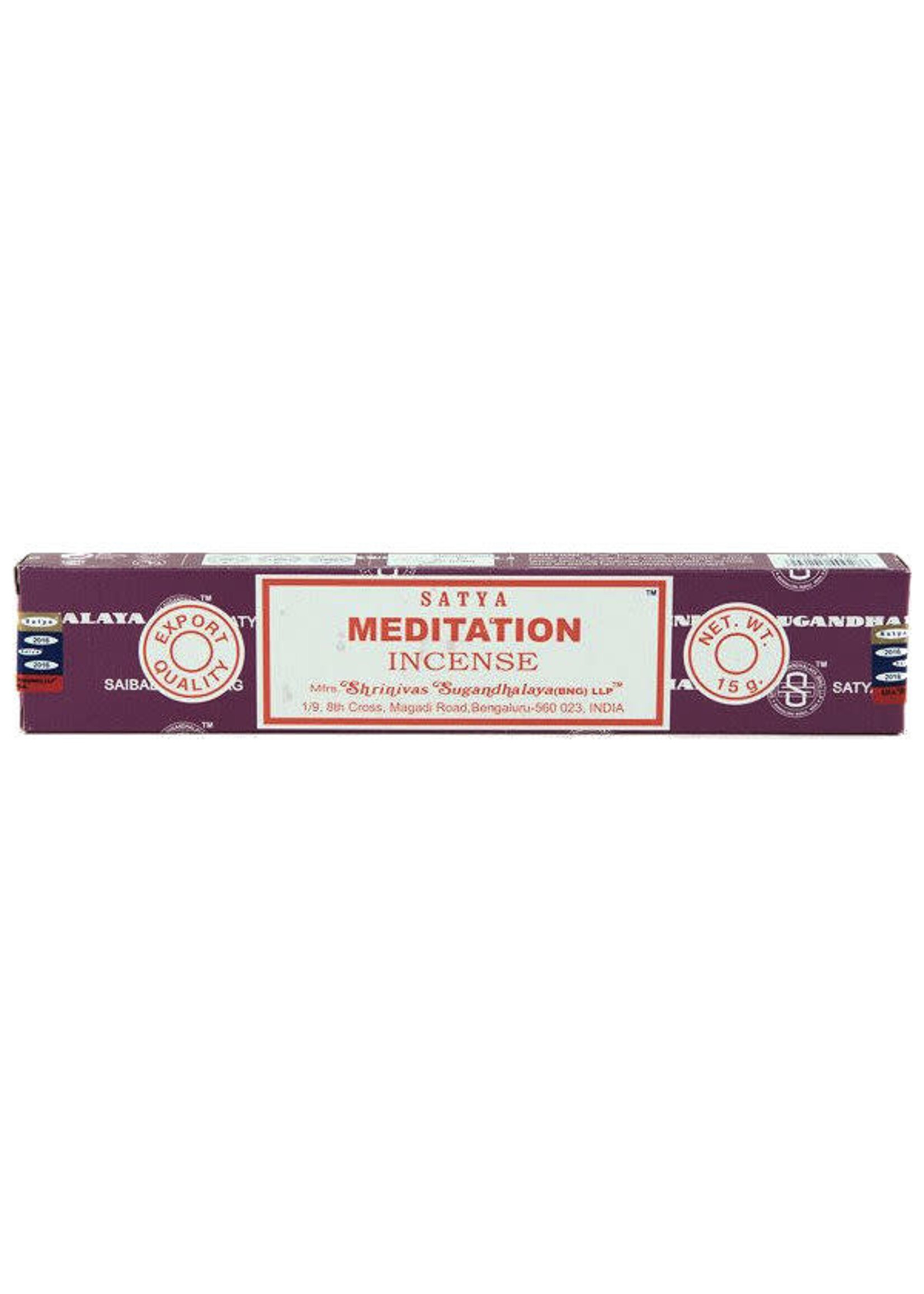 Satya Meditation Nag Champa 15G