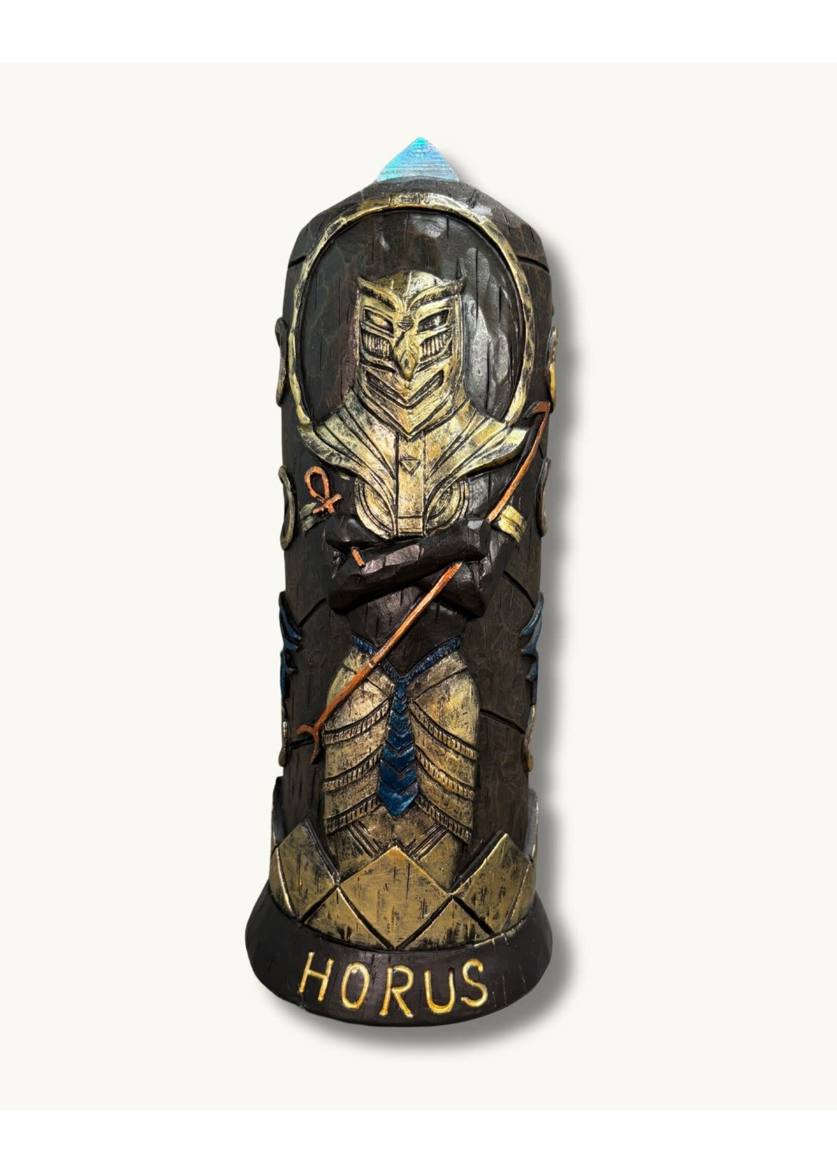 Polyresin Statue W/ LED Light HORUS