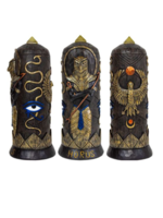 Polyresin Staue W/ LED Light HORUS