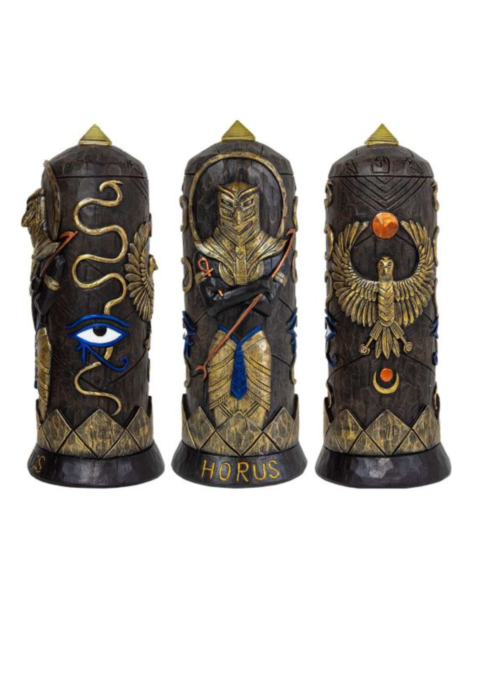 Polyresin Statue W/ LED Light HORUS
