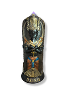 Polyresin Statue W/LED Light OSIRIS