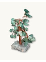 Lucky Stone Tree Jade 2.5" D x 6.5"