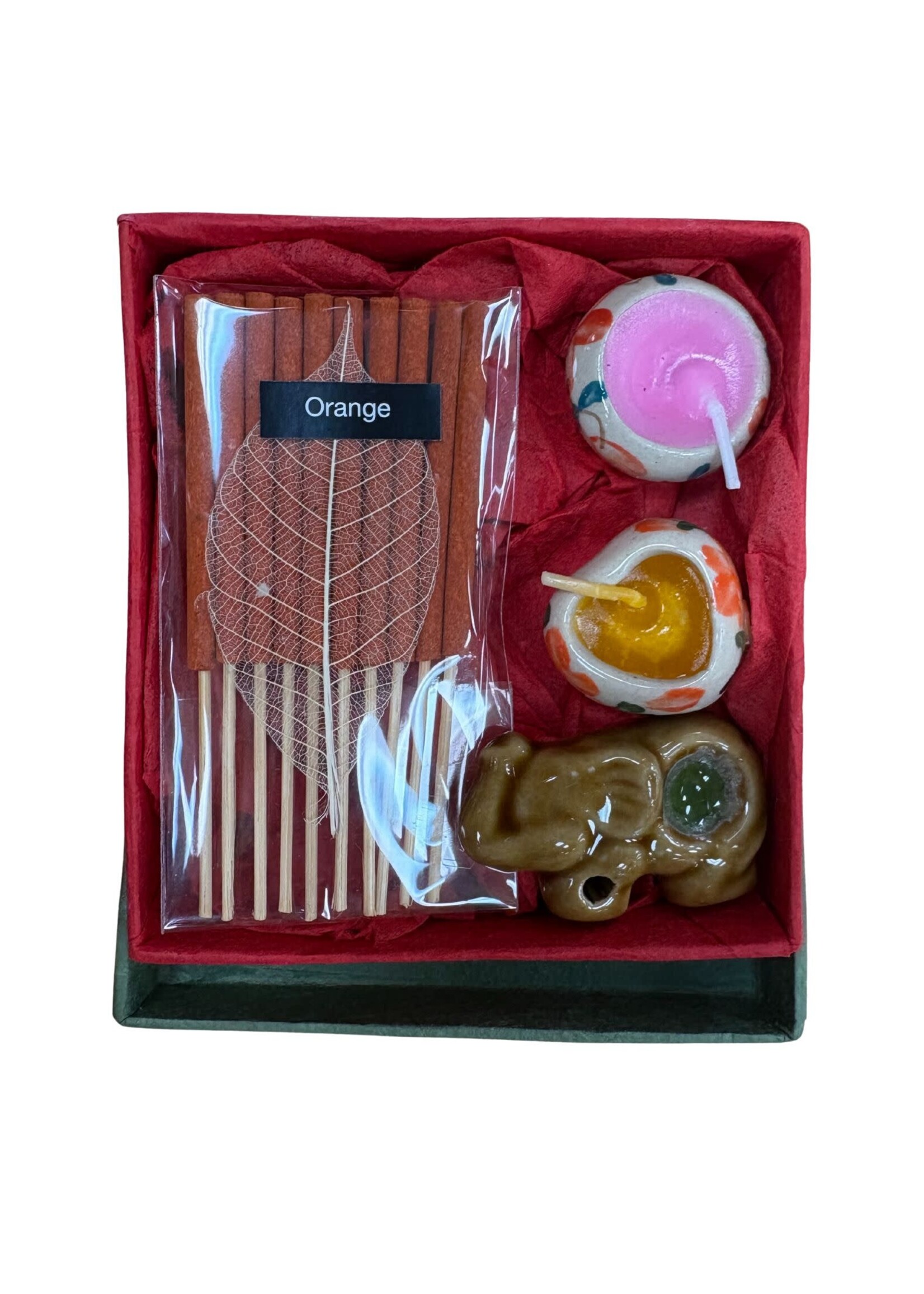 Incense Candle & Tray Gift Box