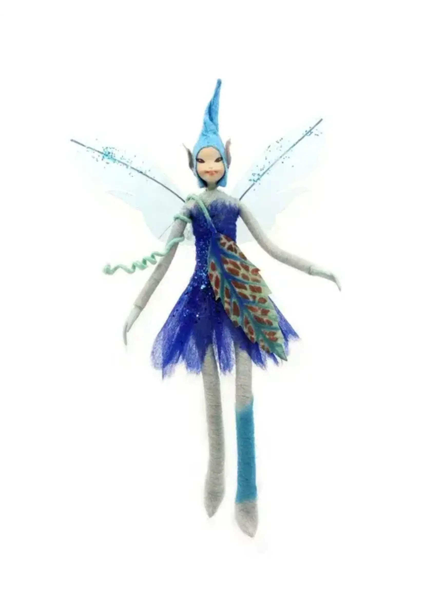 FTTH Elf Blue with Blue Leaf and Wings