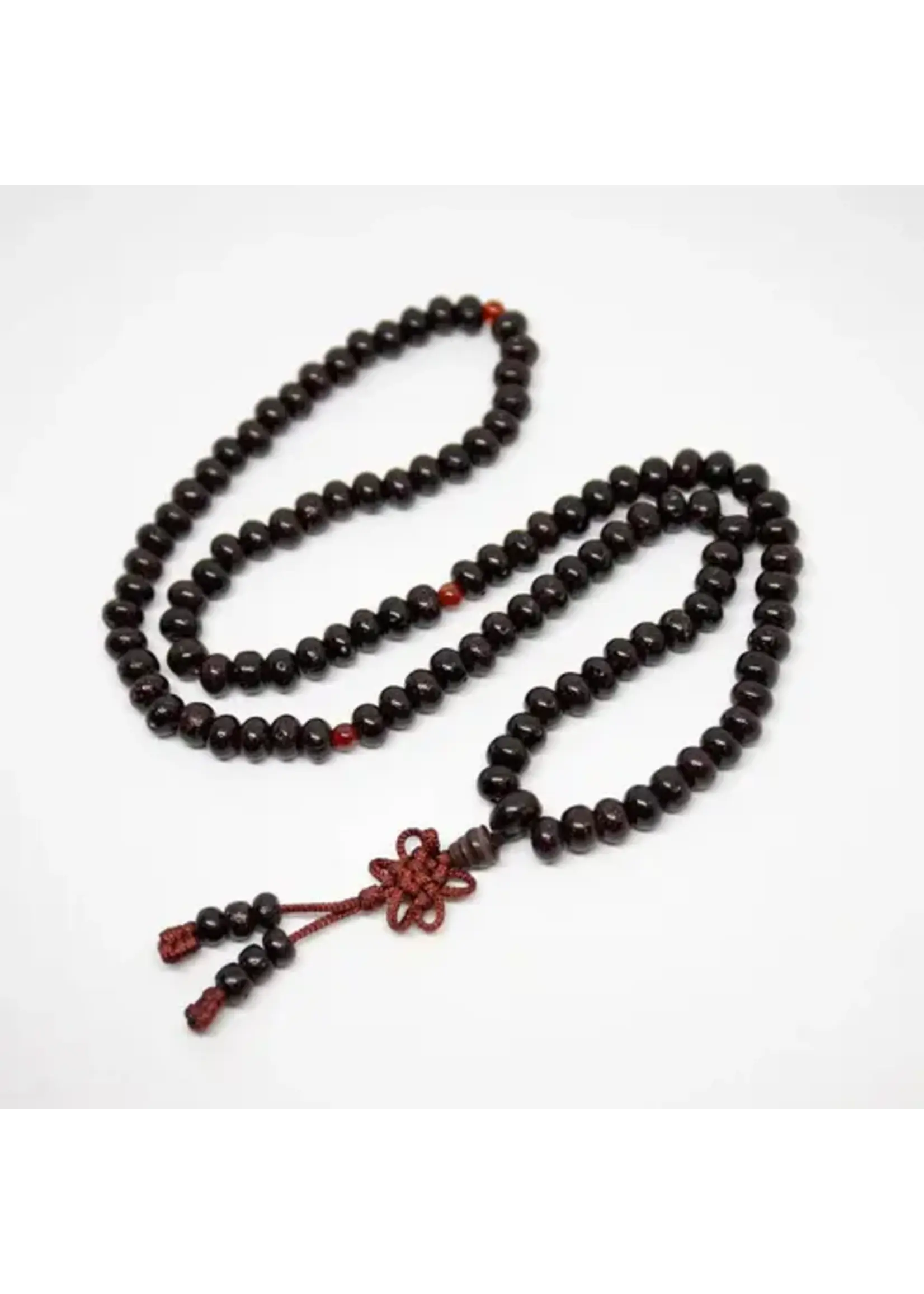Black Lotus Seed Zen 108 Bead Mala