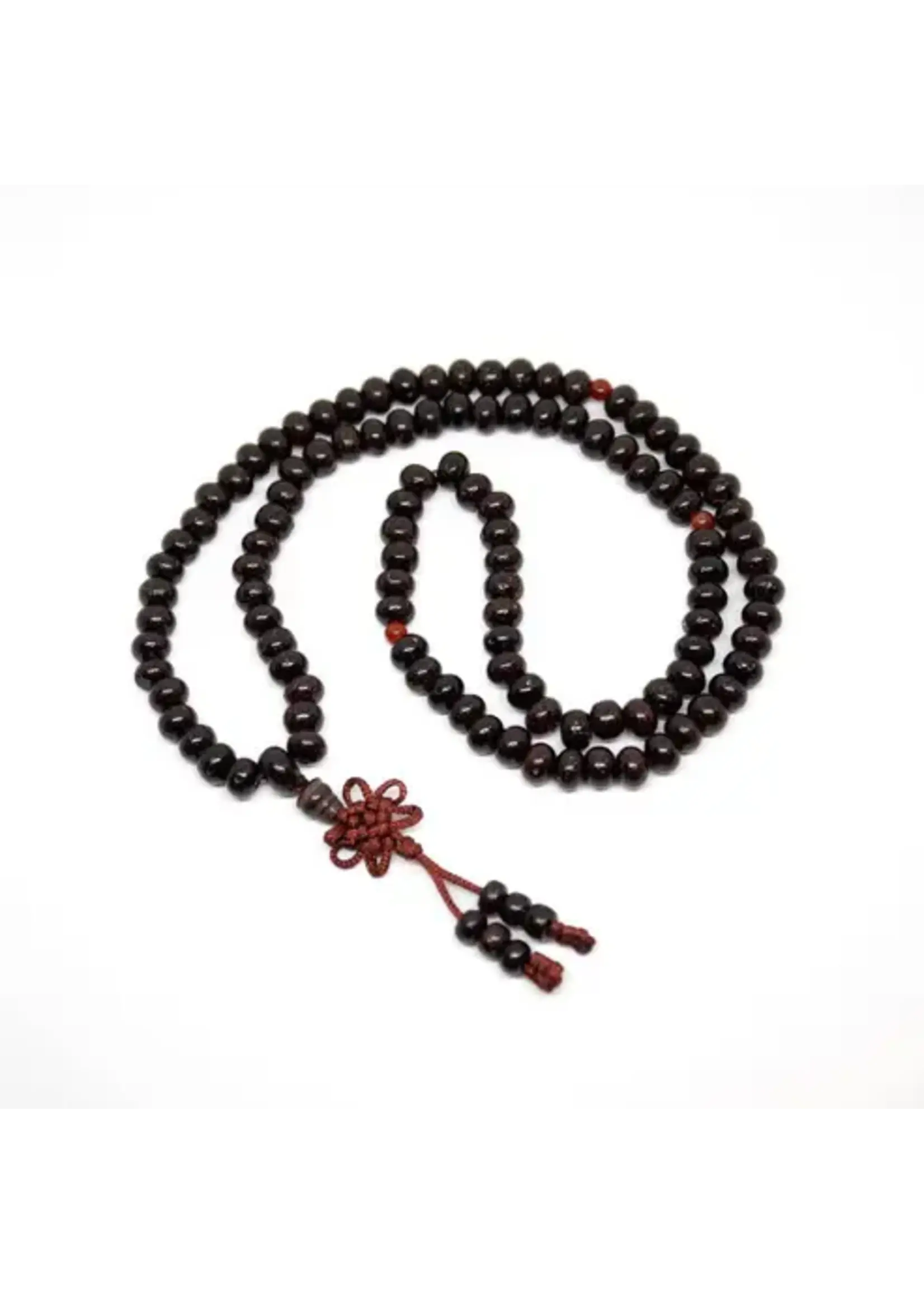 Black Lotus Seed Zen 108 Bead Mala