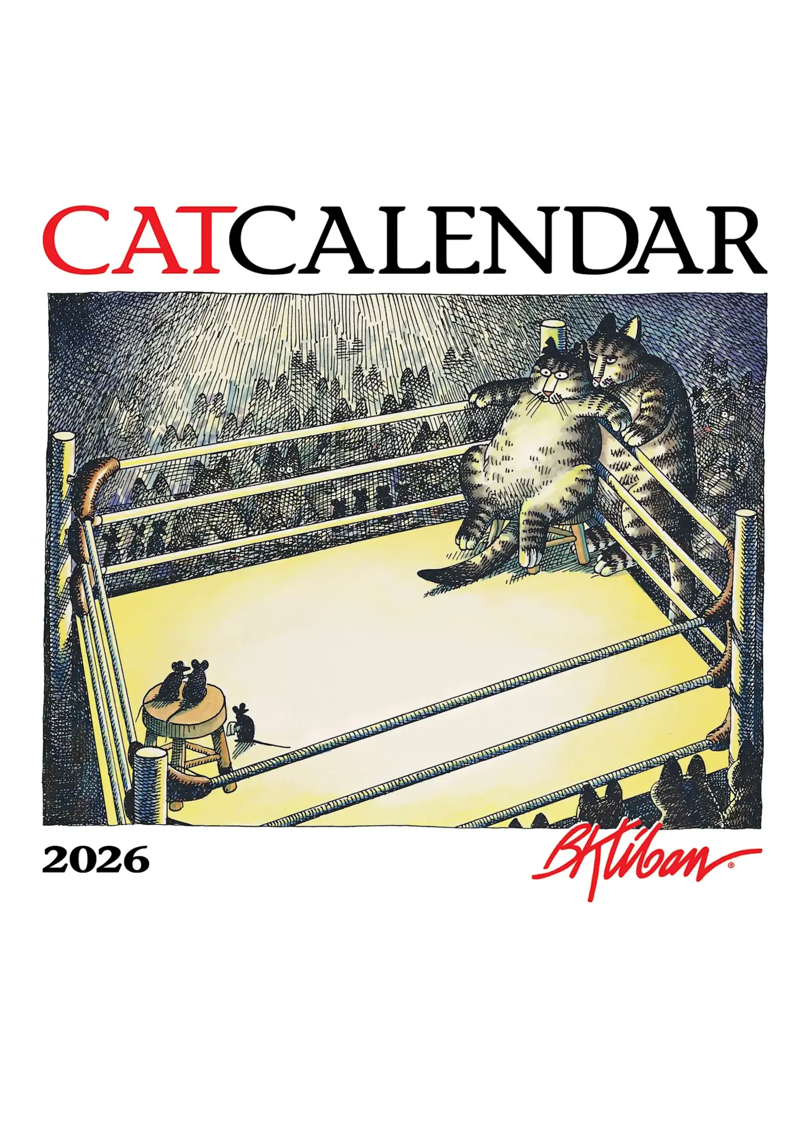 Calendar 2026 Mini B Kliban Cat