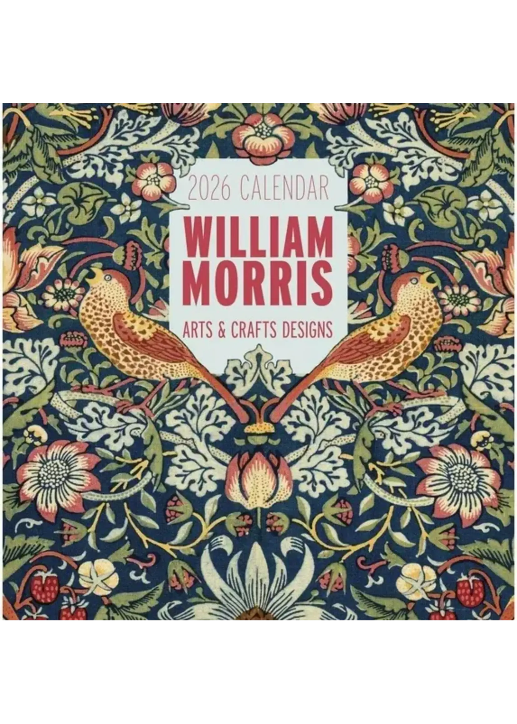 Calendar 2026 William Morris Arts and Crafts Designs