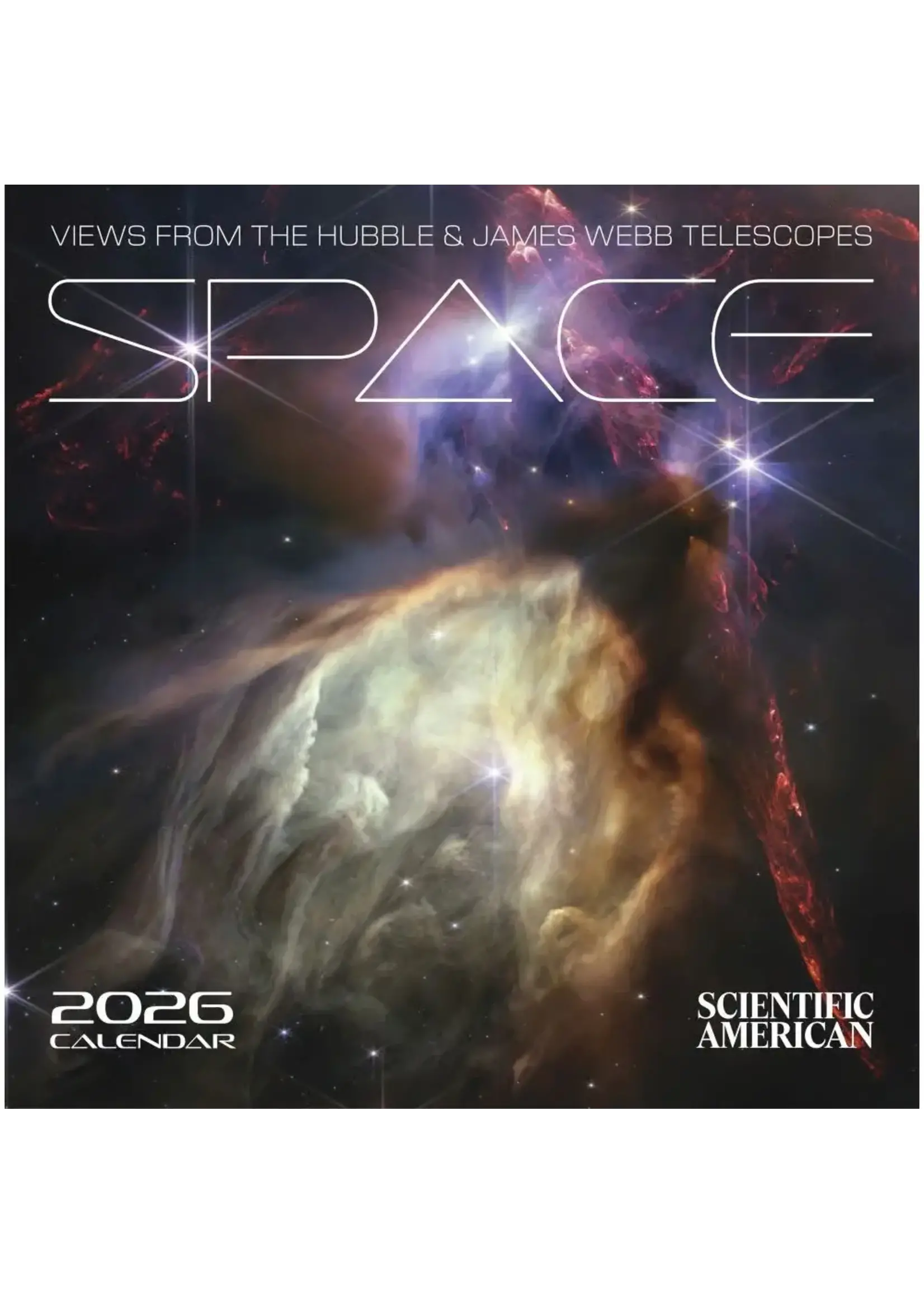 Calendar 2026 SPACE View from Hubble