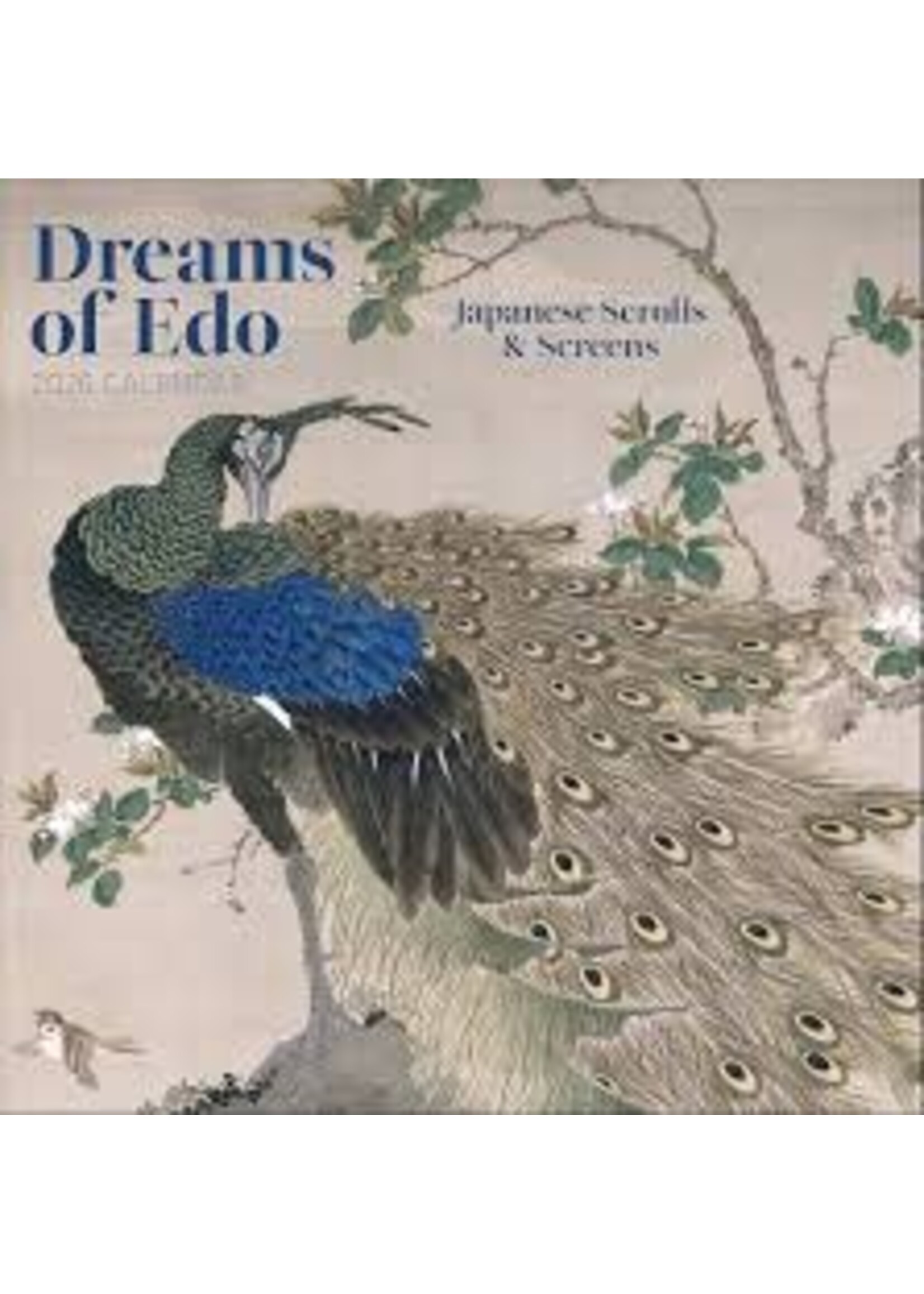 Calendar 2026 Dreams of Edo Japanese Scrolls and Screens