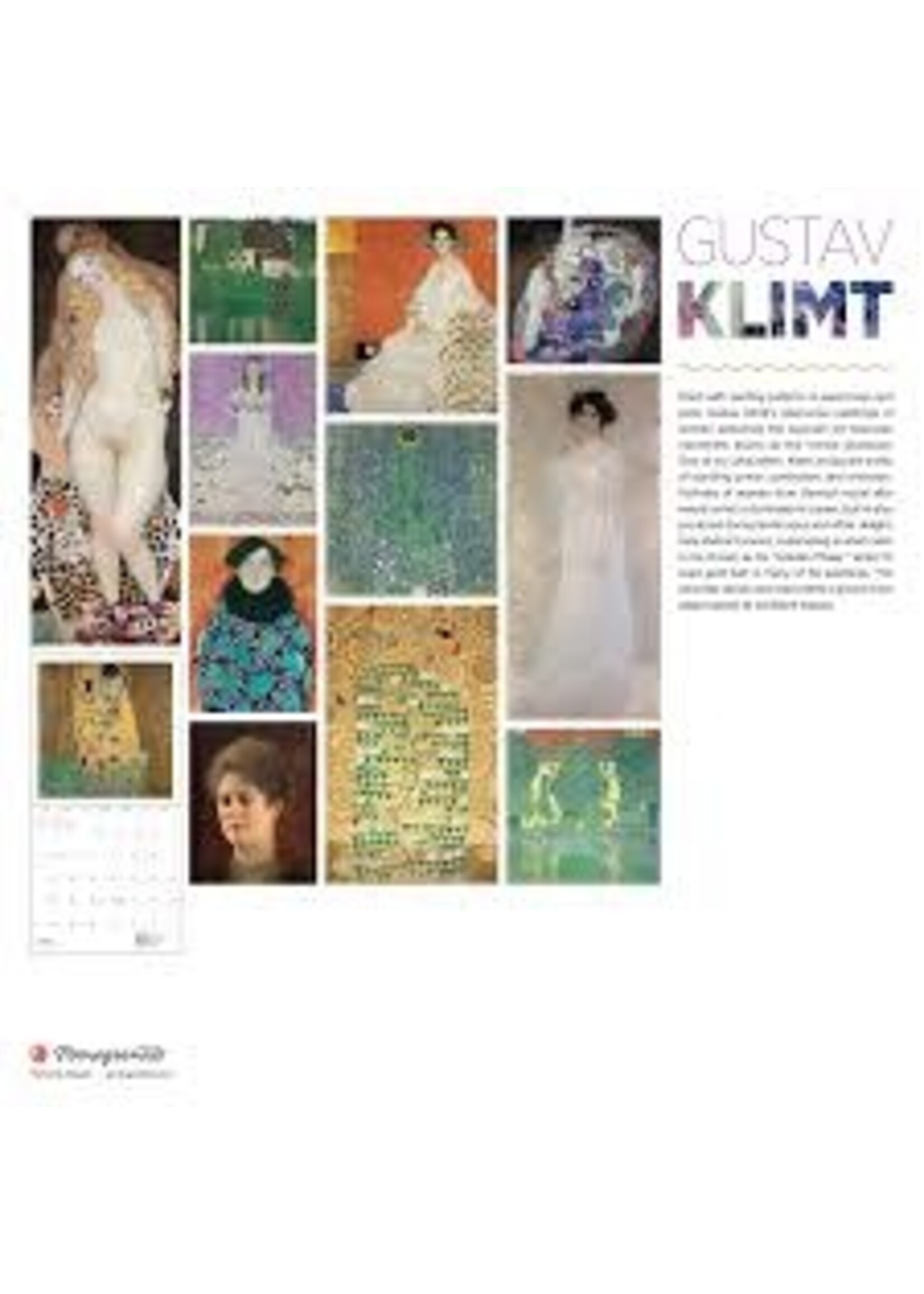 Calendar 2026 Gustav Klimt
