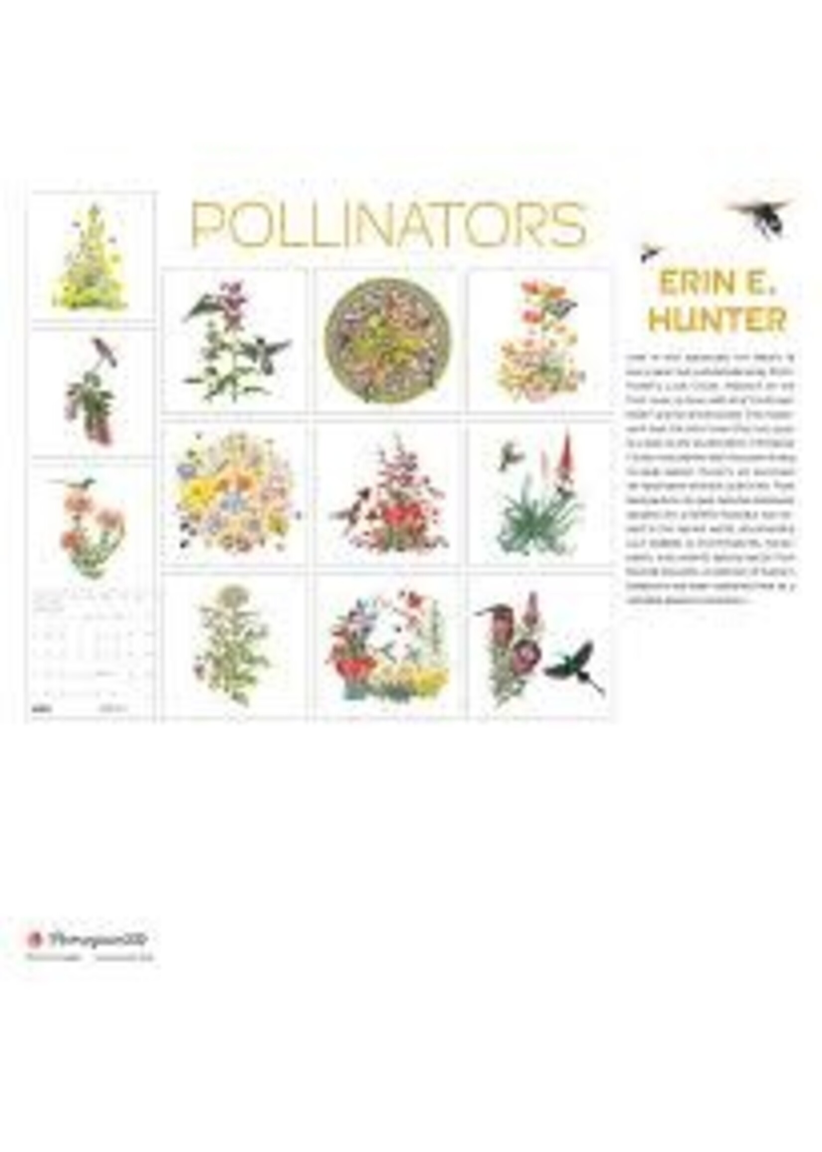 Calendar 2026 Erin Hunter Pollinators