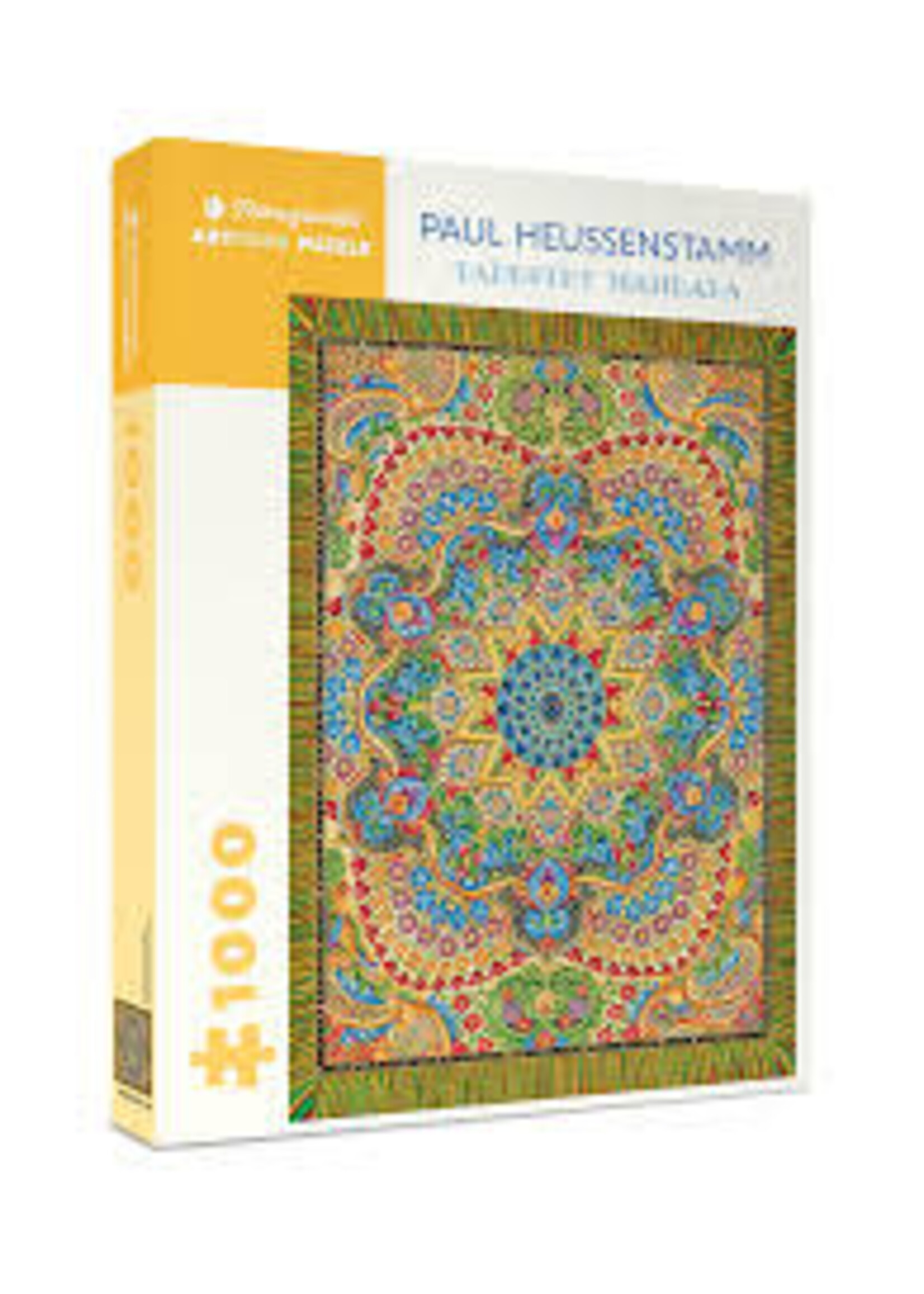 Puzzle Tapestry Mandala - Paul Heusstamm 1000 pc 40x30 inches