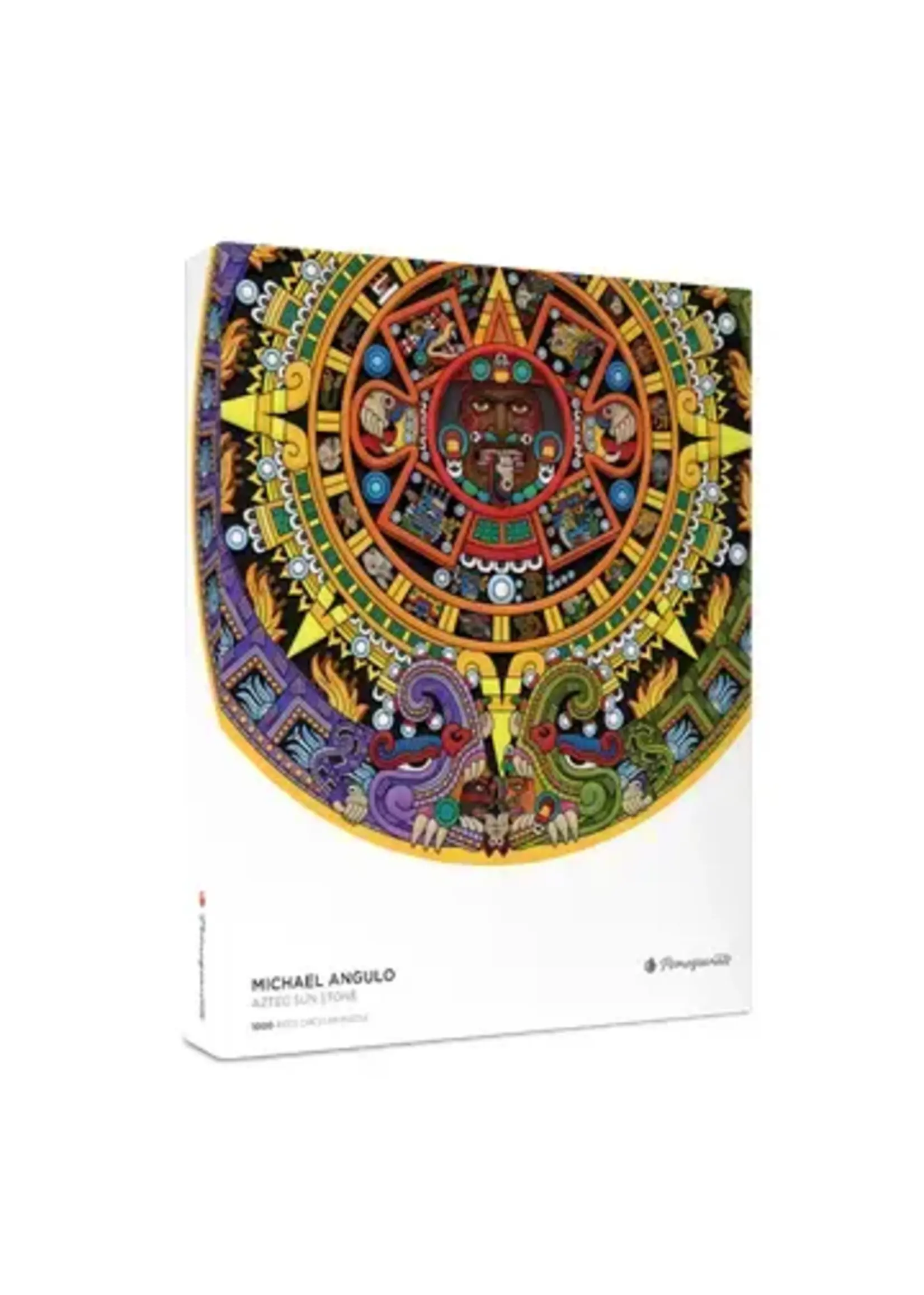 Puzzle Aztec Sun Stone 1000 pc 9x12 inches