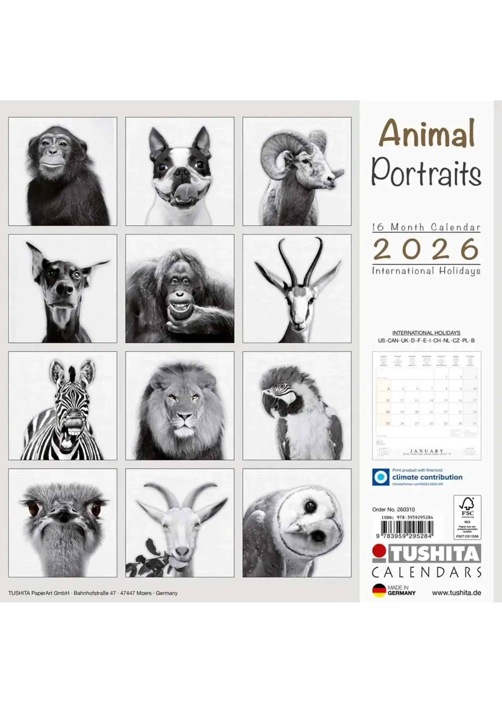 Cal2026 Animal Portraits