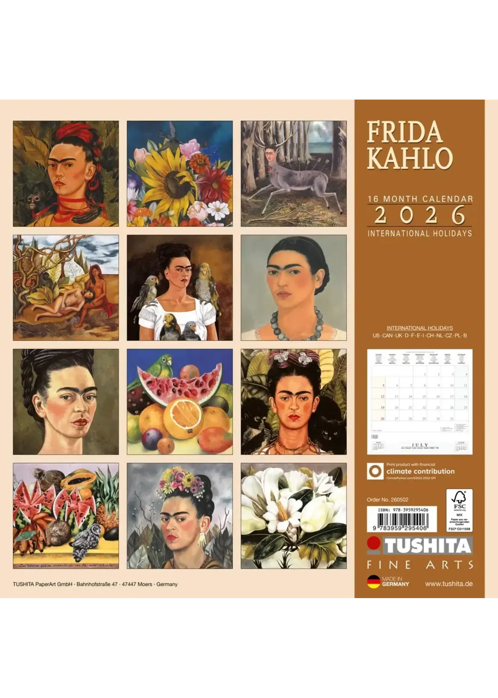 CAL2026 Frida Kahlo