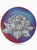 Coasters Raku Lotus Blossom 2pk