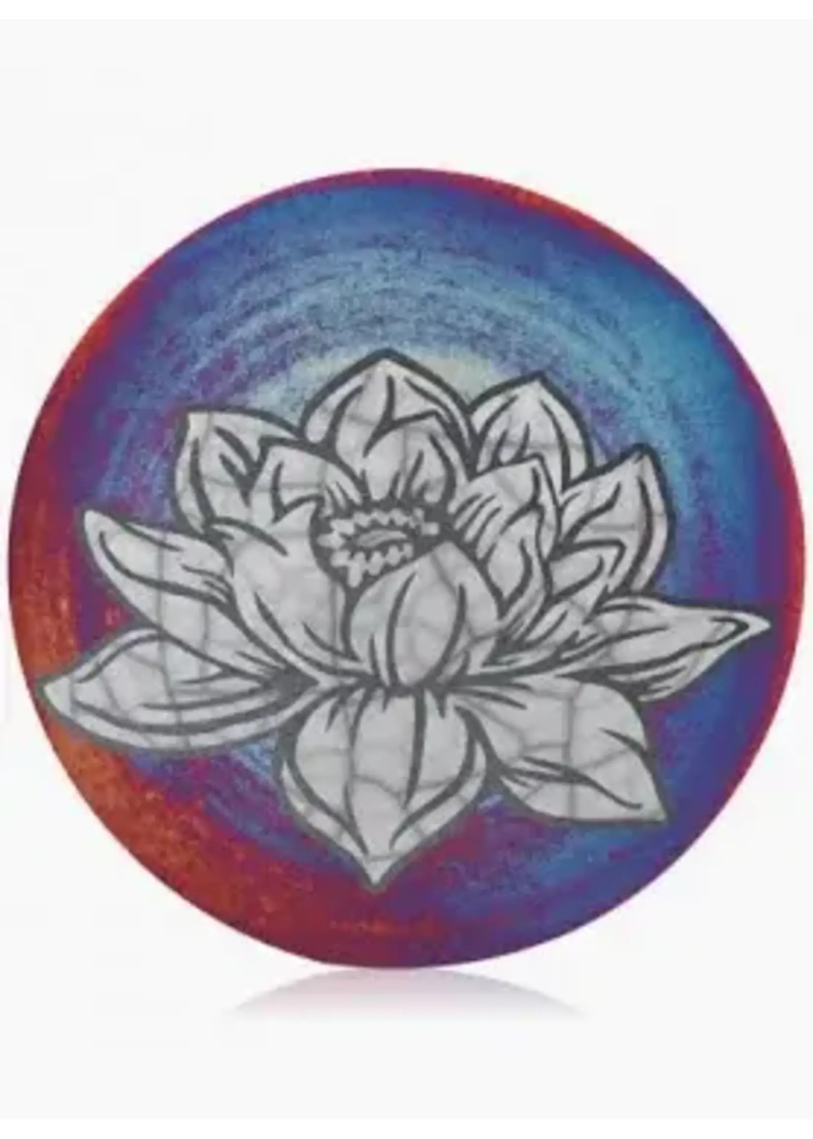 Raku Coasters Lotus Blossom 2pk