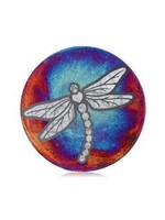 Coasters Raku Dragonfly 4pk