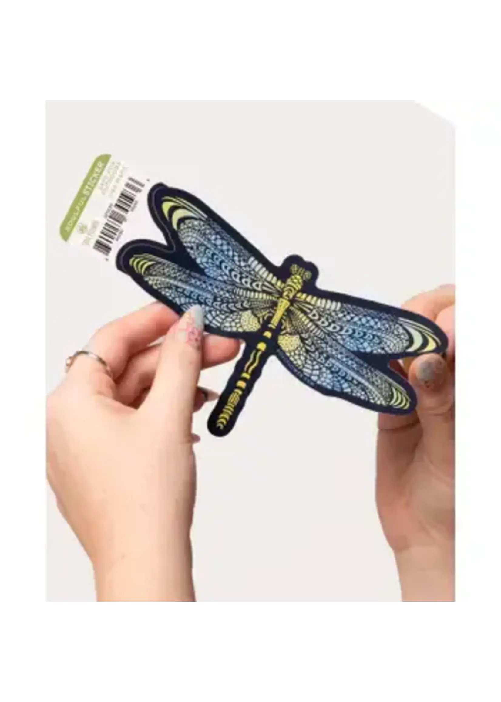 Soul Flower Dragonfly Sticker