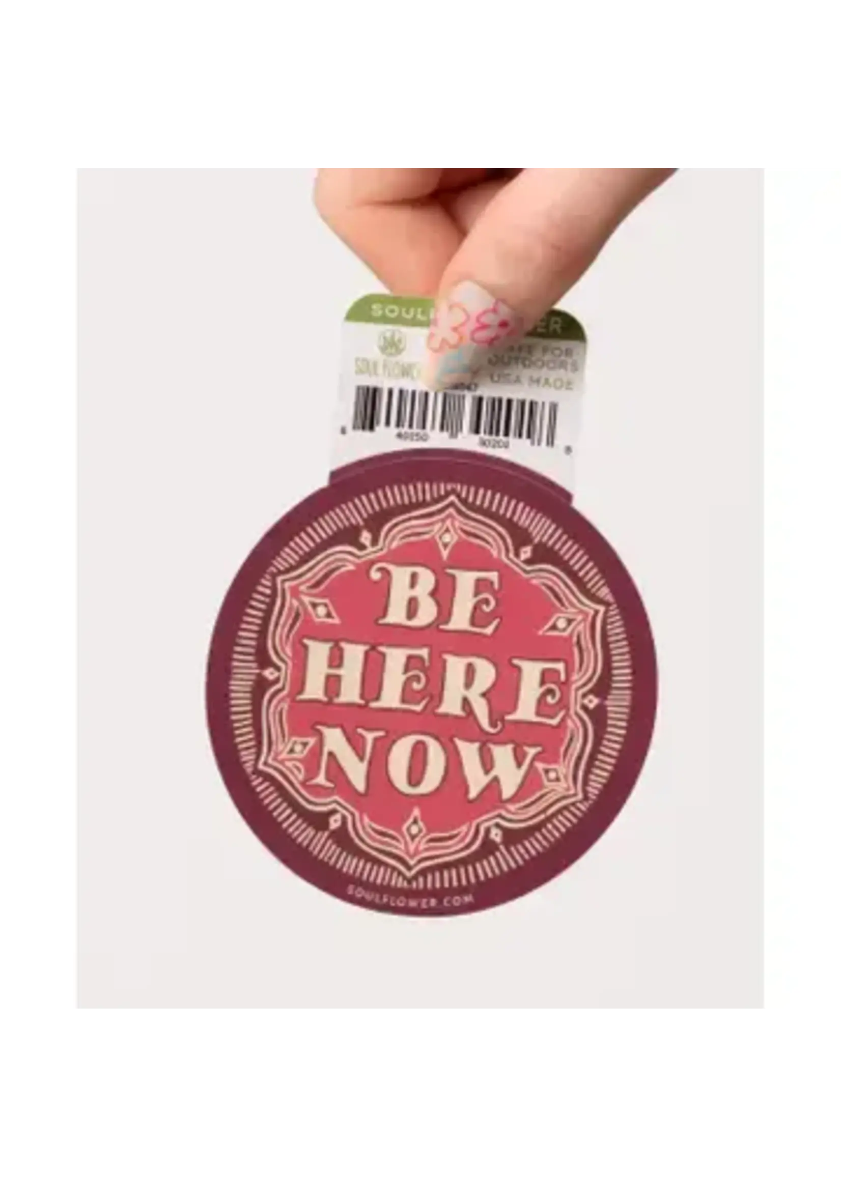 Soul Flower Be Here Now Sticker