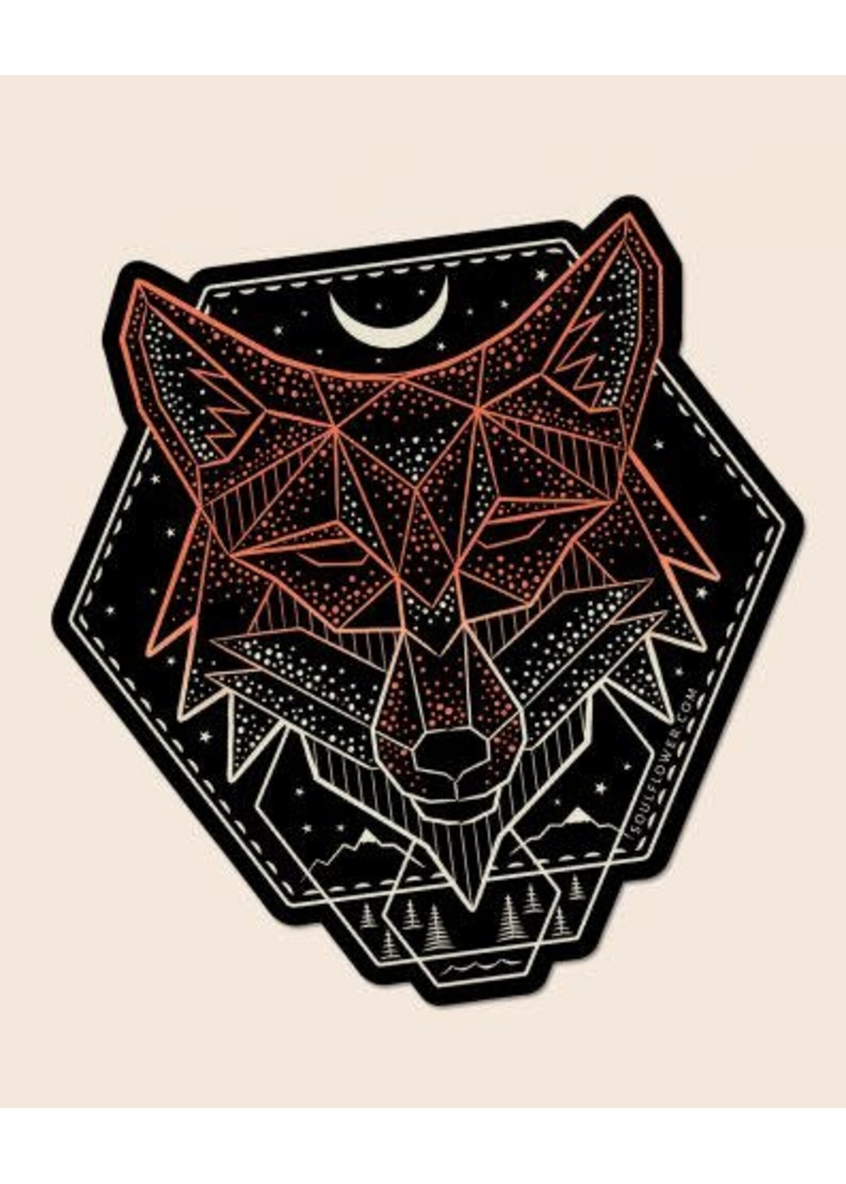 Sticker Sacred Fox