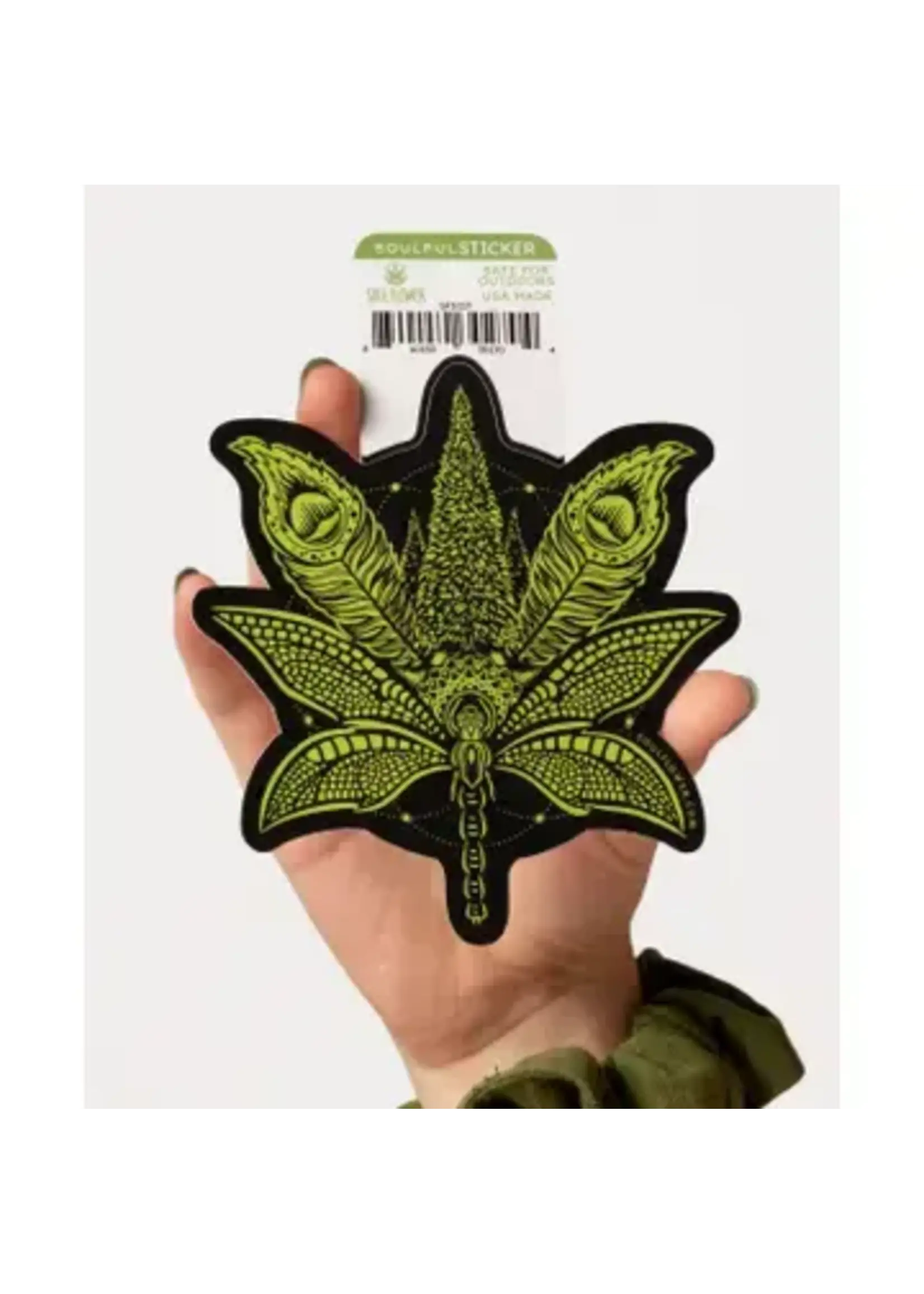 Sticker Sacred Cannabis