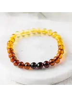 RBAmber Bracelet Ombre Baltic Amber 7"