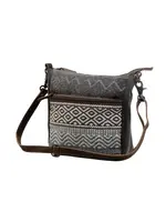 Myra Chevron Patterned Crossbody Bag
