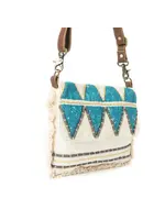 Myra Bag Teal Peaks Cross Body