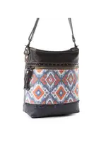 Myra Bags Taupe Brown Shoulder Bag