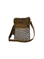 Myra Bags Sand Weaver Small Crossbody